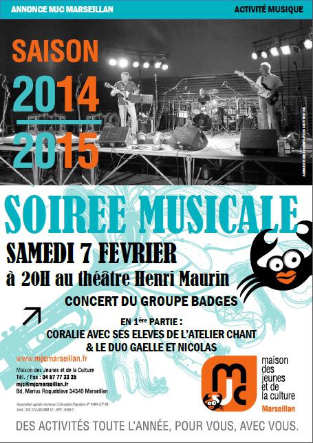 Flyer a4 soiree musicale